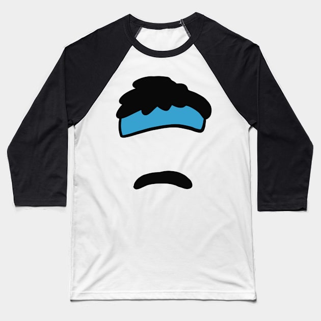 Minshew Mustache Baseball T-Shirt by isstgeschichte